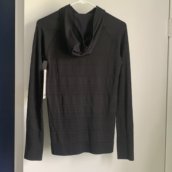 LULULEMON Black Rest Less Hoodie Size 8 - Picture 5 of 11